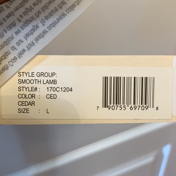 Brown (CED) Leather Jacket great for FALL!! - Picture 7 of 8